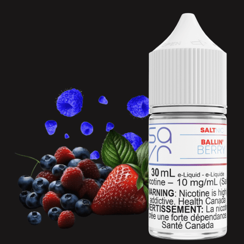 Ballin' Berry Salt by Savr E-liquid 10mg Steinbach Vape SuperStore and Bong Shop Manitoba Canada