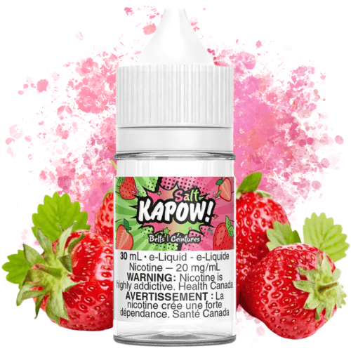 Belts Salt By Kapow E-Liquid 12mg Steinbach Vape SuperStore and Bong Shop Manitoba Canada