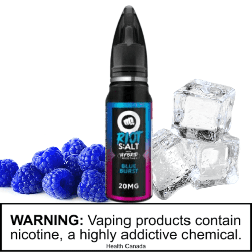 blue burst hybrid salts by riot squad steinbach vape superstore and bong shop manitoba canada 40180086604029