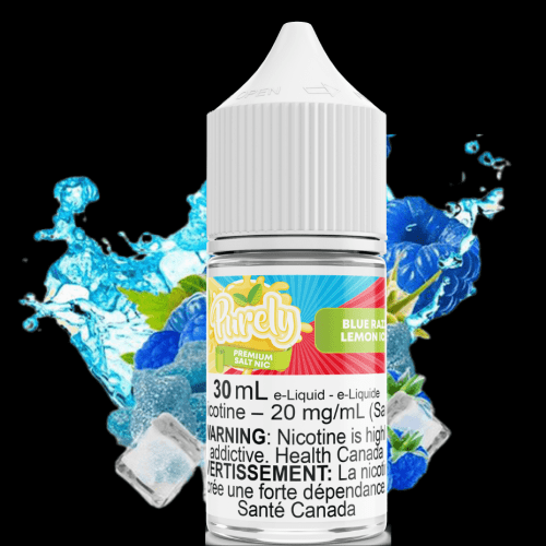 Blue Razz Lemon Ice Salt Nic by Purely E-Liquid 30ml / 12mg Steinbach Vape SuperStore and Bong Shop Manitoba Canada