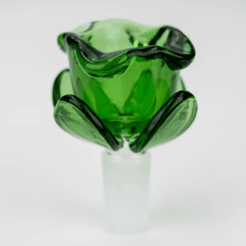 Bong Bowl-Flower Shape Glass Bowl Green Steinbach Vape SuperStore and Bong Shop Manitoba Canada