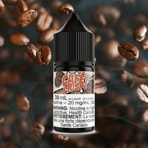 cafe crisp salt by maverick e liquid steinbach vape superstore and bong shop manitoba canada 41279444648189