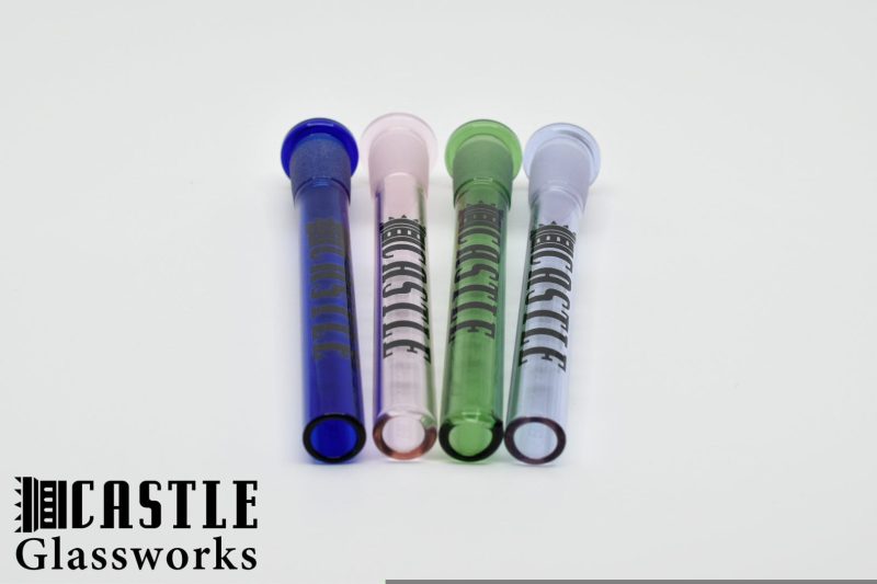 castle glassworks 14mm colored downstem steinbach vape superstore and bong shop manitoba canada 40014073168125