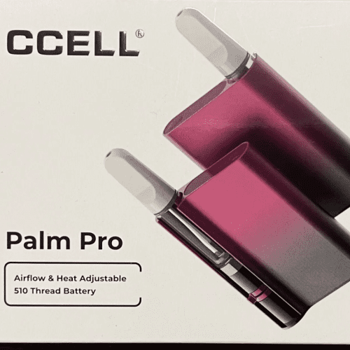 Ccell Palm Pro 510 Thread Battery 500mAh / Royal Ruby Steinbach Vape SuperStore and Bong Shop Manitoba Canada