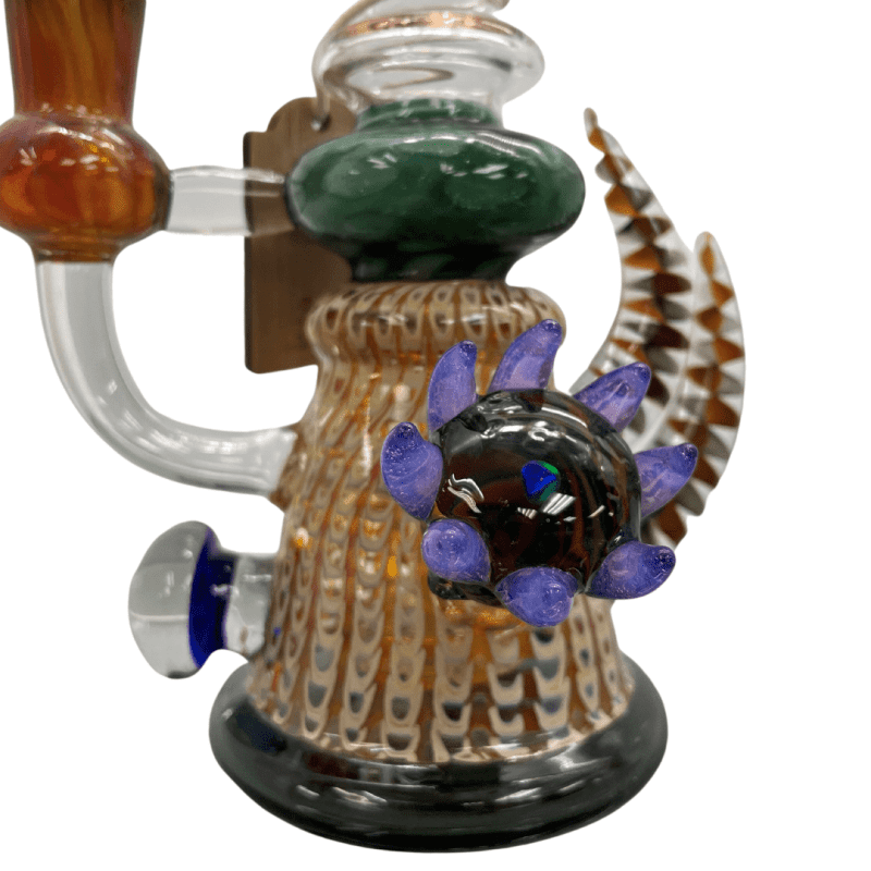 cheech glass 7mm multi color horn rig 8 steinbach vape superstore and bong shop manitoba canada 40011812536573