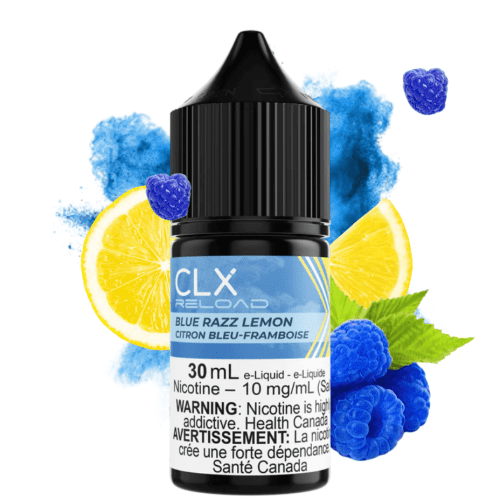 CLX Reload Salt-Blue Razz Lemon 30ml / 10mg Steinbach Vape SuperStore and Bong Shop Manitoba Canada