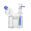 Gear Premium® Cache Money Bubbler w/Storage Jar-6" 6" / Periwinkle Steinbach Vape SuperStore and Bong Shop Manitoba Canada