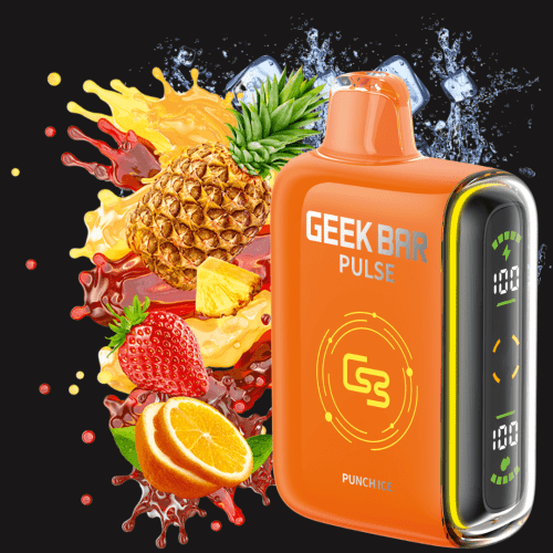 Geek Bar Pulse 9000 Disposable Vape-Punch Ice 20mg / 9000 Puffs Steinbach Vape SuperStore and Bong Shop Manitoba Canada