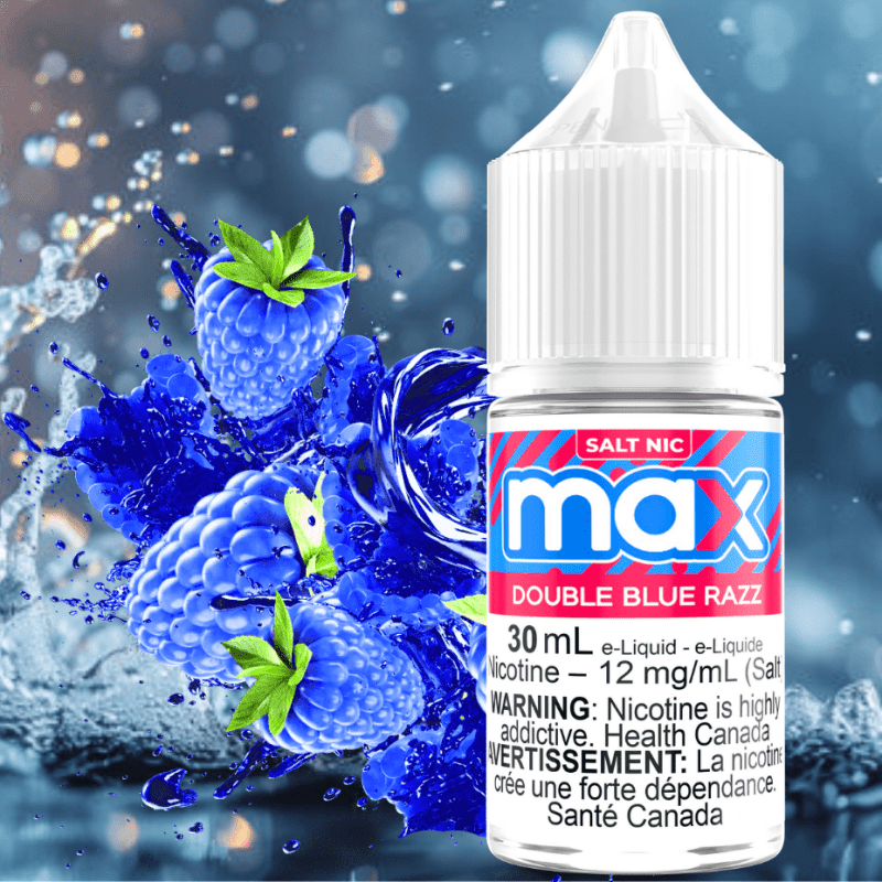 max e liquid double blue razz salt steinbach vape superstore and bong shop manitoba canada 41313993031933