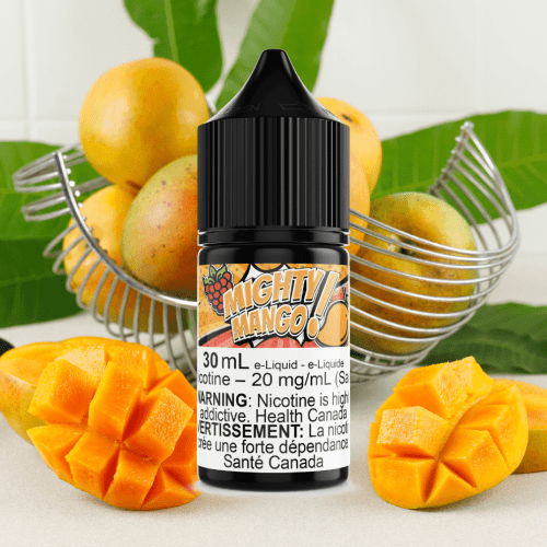 mighty mango salt by maverick e liquid steinbach vape superstore and bong shop manitoba canada 41279508545789