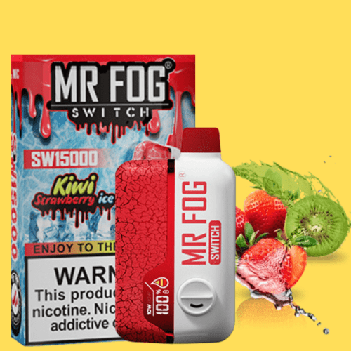 Mr Fog Switch SW15000 Disposable Vape-Strawberry Kiwi 15000 Puffs Steinbach Vape SuperStore and Bong Shop Manitoba Canada