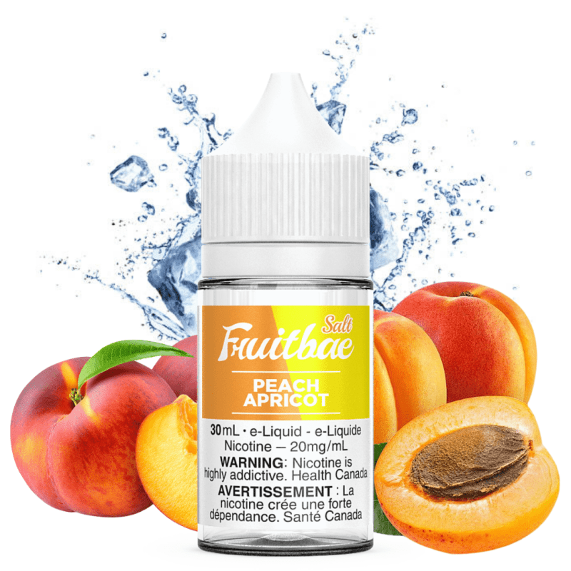 Peach Apricot By Fruitbae (Sorbae) Salts 30ml / 12mg Steinbach Vape SuperStore and Bong Shop Manitoba Canada