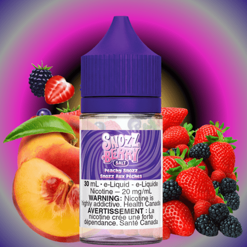 peach snozz by snozzberry salt steinbach vape superstore and bong shop manitoba canada 41131861704957