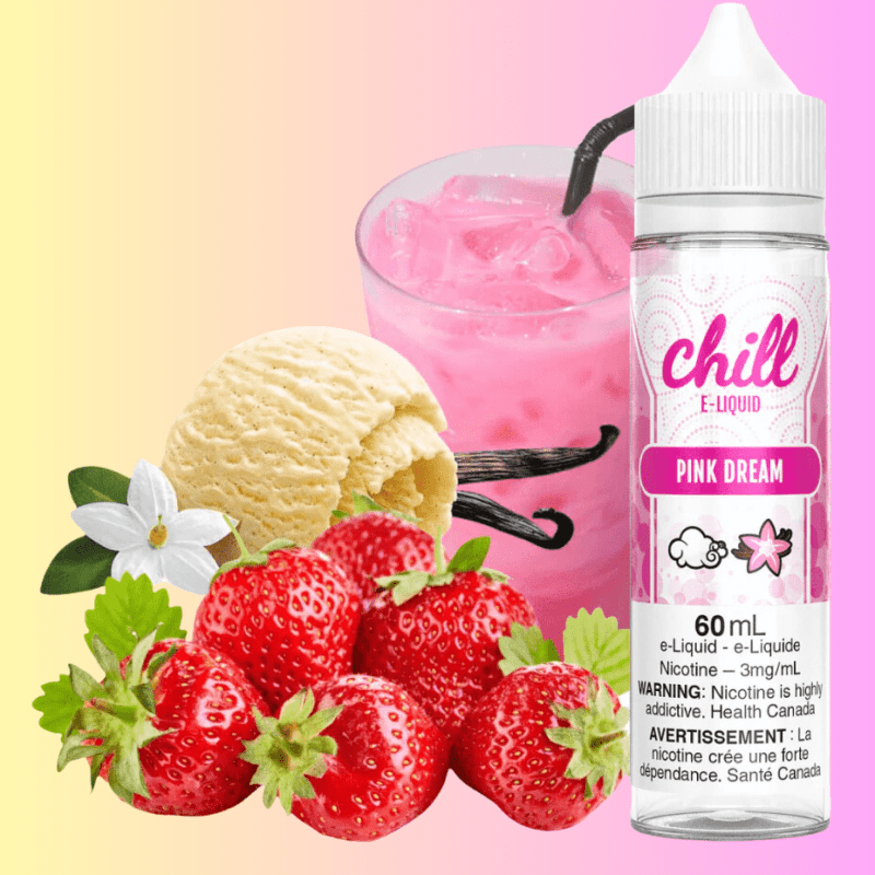 Pink Dream Salts by Chill E-Liquid 30ml / 12mg Steinbach Vape SuperStore and Bong Shop Manitoba Canada