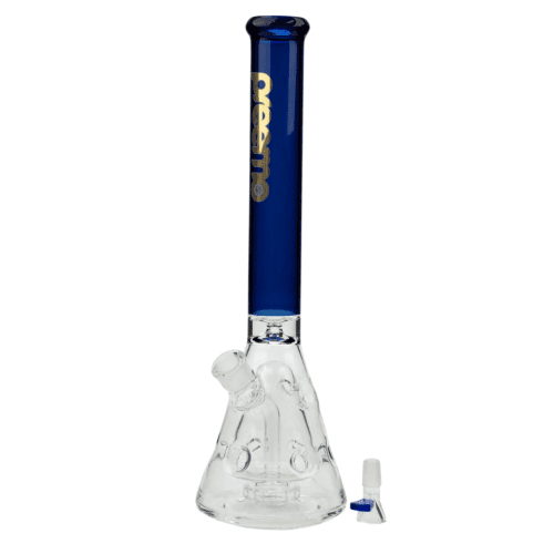 Preemo 9mm Showerhead to Swiss Perc Beaker-18" 18" / Blue Steinbach Vape SuperStore and Bong Shop Manitoba Canada