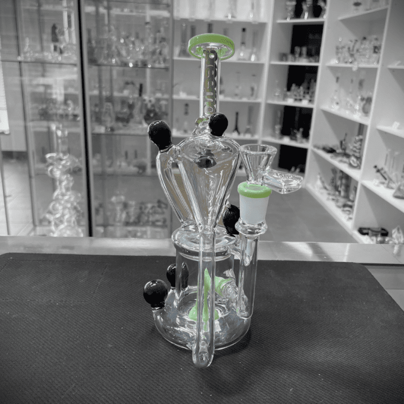 preemo glass bauble recycler 9 9 mint green steinbach vape superstore and bong shop manitoba canada 40011394810109