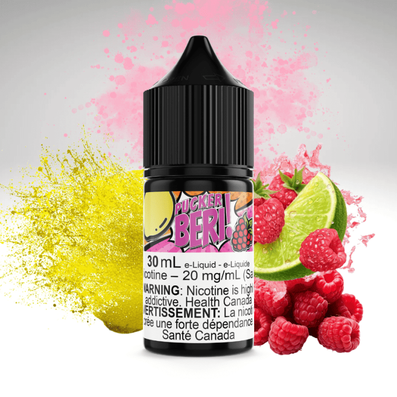 Pucker Beri Salt by Maverick E-Liquid 30ml / 12mg Steinbach Vape SuperStore and Bong Shop Manitoba Canada