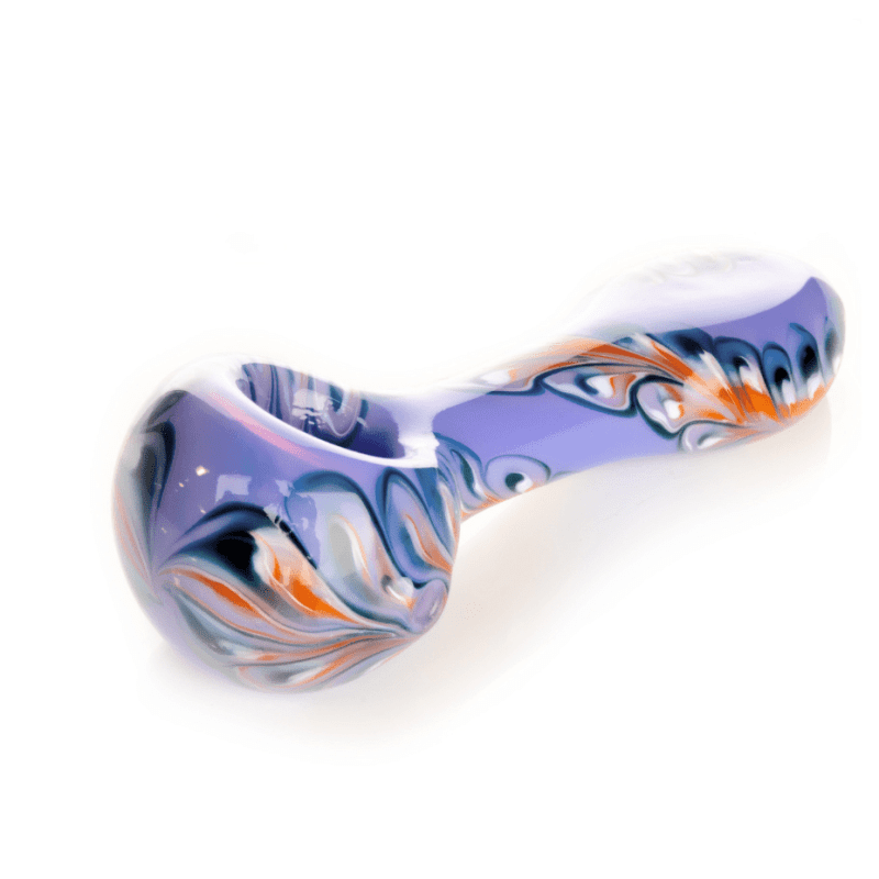 red eye glass paisley spoon hand pipe 4 5 steinbach vape superstore and bong shop manitoba canada 40013795983613