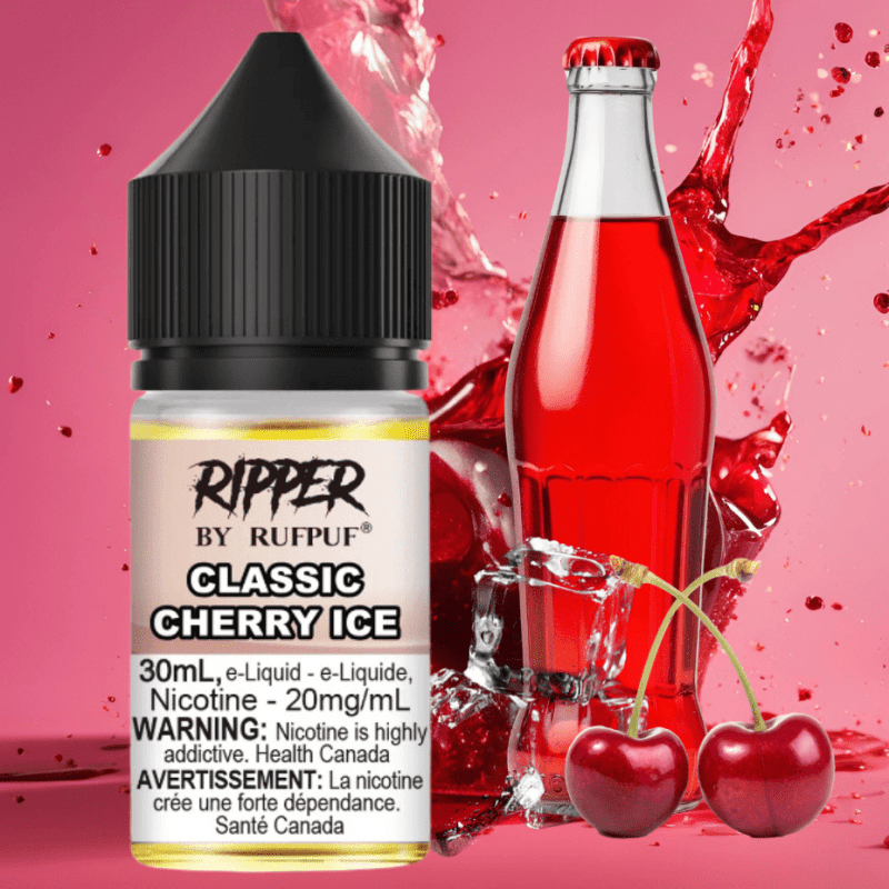 ripper rufpuf salt classic cherry ice steinbach vape superstore and bong shop manitoba canada 41467250901245 1