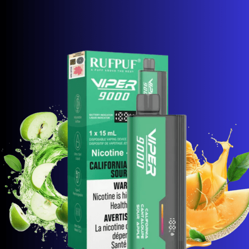 rufpuf viper 9000 disposable vape california cantaloupe sour apple steinbach vape superstore and bong shop manitoba canada 42161616486653