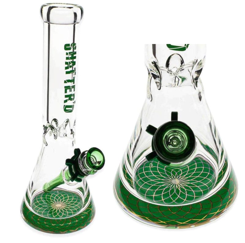 shatter d glassworks not so basic beaker bong 12 steinbach vape superstore and bong shop manitoba canada 40169217589501