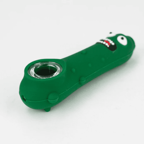 silicone hand pipe w glass bowl cucumber steinbach vape superstore and bong shop manitoba canada 40011174510845