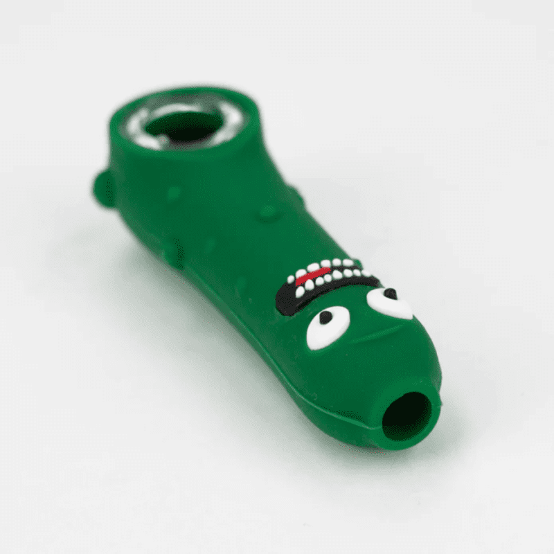 silicone hand pipe w glass bowl cucumber steinbach vape superstore and bong shop manitoba canada 40179192332541