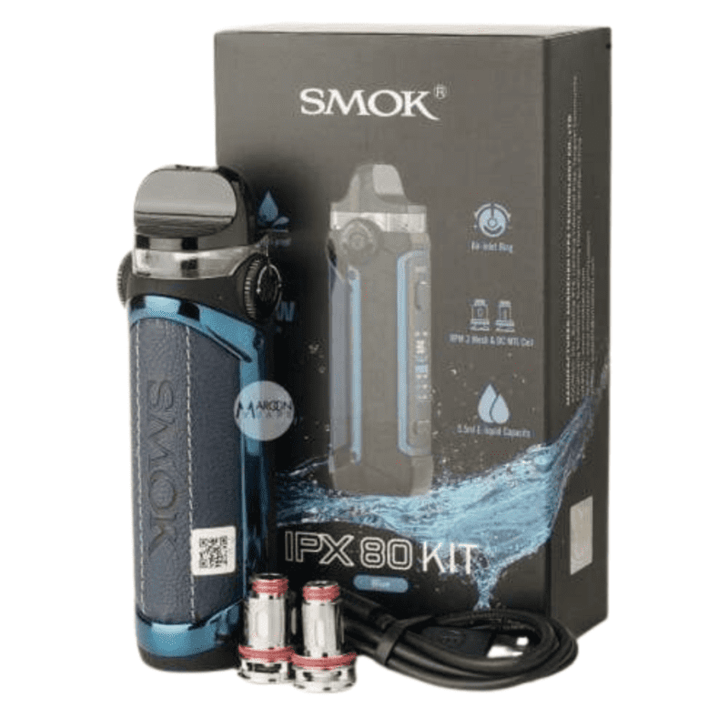 Smok IPX 80 Pod Kit-3000 mAh Blue Steinbach Vape SuperStore and Bong Shop Manitoba Canada