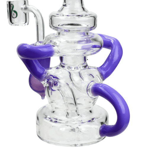 Soul Glass 2-in-1 Bent Neck Recycler 8