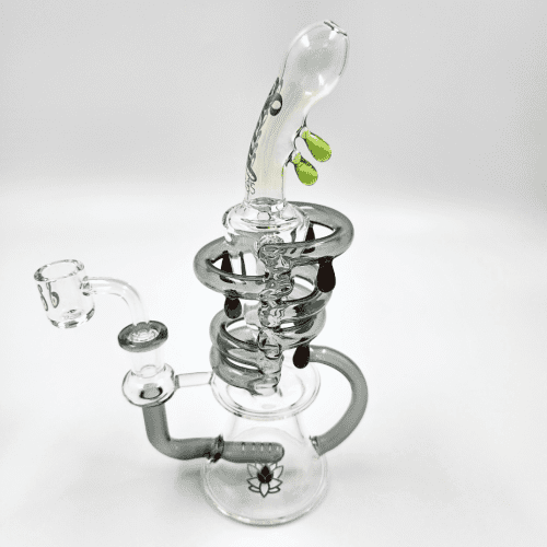 soul glass 2 in 1 inline recycler 9 5 grey steinbach vape superstore and bong shop manitoba canada 40012295995645