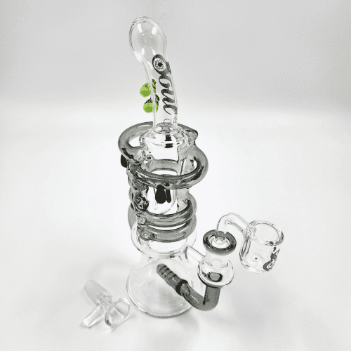 soul glass 2 in 1 inline recycler 9 5 grey steinbach vape superstore and bong shop manitoba canada 40012570853629