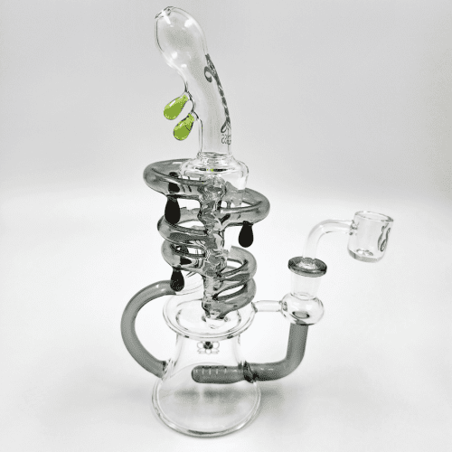 soul glass 2 in 1 inline recycler 9 5 grey steinbach vape superstore and bong shop manitoba canada 40376525029629