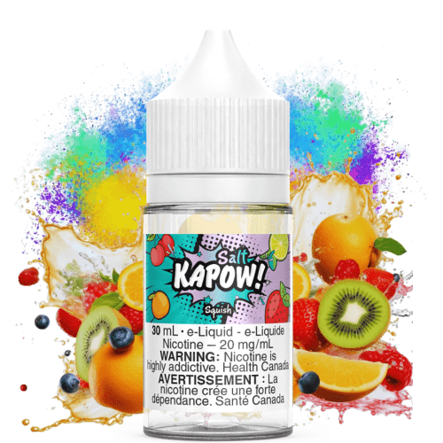 Squish Salt by Kapow E-liquid 30ml / 12mg Steinbach Vape SuperStore and Bong Shop Manitoba Canada