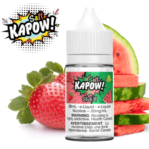 Stick It Salt by Kapow E-Liquid 12mg Steinbach Vape SuperStore and Bong Shop Manitoba Canada