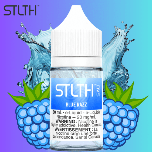 STLTH Salt - Blue Razz 30mL / 20mg Steinbach Vape SuperStore and Bong Shop Manitoba Canada