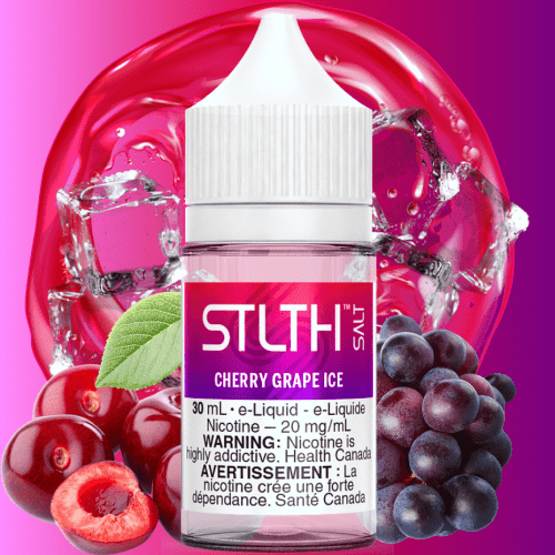 STLTH Salt - Cherry Grape Ice 30mL / 20mg Steinbach Vape SuperStore and Bong Shop Manitoba Canada