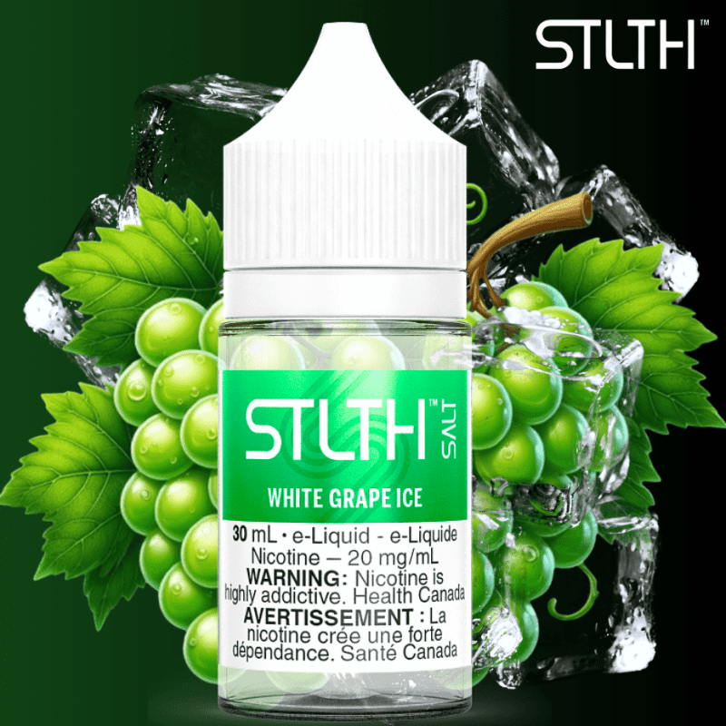 STLTH Salt - White Grape Ice 30mL / 20mg Steinbach Vape SuperStore and Bong Shop Manitoba Canada