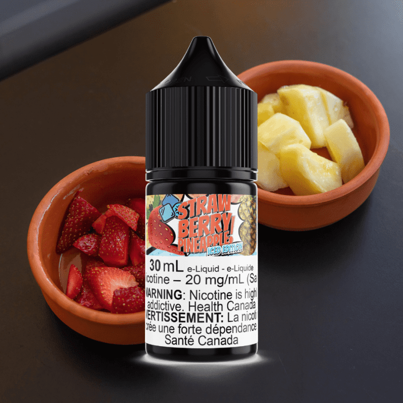 strawberry pineapple ice salt by maverick e liquid steinbach vape superstore and bong shop manitoba canada 41279451529469