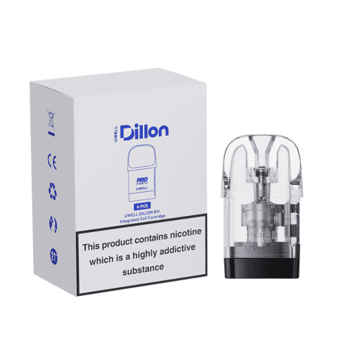 UWELL Dillon EM Replacement Pod 4/pk 0.6 OHM Steinbach Vape SuperStore and Bong Shop Manitoba Canada