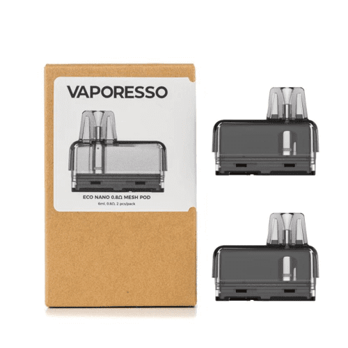 Vaporesso Eco Nano Replacement Pods-2/pkg 0.8ohm / 2/pkg Steinbach Vape SuperStore and Bong Shop Manitoba Canada